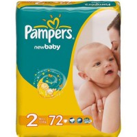 Одноразовые подгузники Pampers New baby Mini 3-6 кг 72 шт 393818