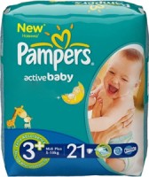 Подгузники Pampers Active baby Midi Plus 5-10 кг 21 шт