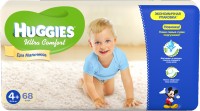 Одноразовые подгузники Huggies Ultra Comfort Giga Pack 10-16 кг 68 шт для мальчиков