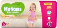 Одноразовые подгузники Huggies Ultra Comfort Giga Pack 12-22 кг 64 шт для девочек