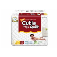 Одноразовые подгузники Cutie Quilt 929773 S от 3-8 кг 64 шт