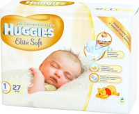 Одноразовые подгузники Huggies Elite Soft 1 27шт