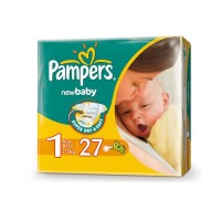 Одноразовые подгузники Pampers New baby Newborn 2-5 кг 27 шт 264453