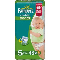 Одноразовые трусики-подгузники Pampers Active boy Junior 12-18 кг 48 шт 255635