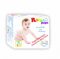 Одноразовые трусики-подгузники Royal Pups 660290 XL 11+ кг 28 шт