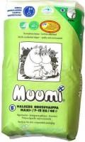 Одноразовые трусики-подгузники Muumi 7-15 кг 40 шт