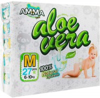 Одноразовые трусики-подгузники AMMA Aloe vera 6-10 кг 27 шт