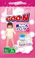 Одноразовые подгузники Goon XL 12-20 кг для девочки 2 шт