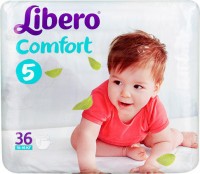 Одноразовые подгузники Libero Comfort 5 Maxi+ (10-16 кг) 36 шт.