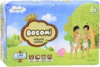 Одноразовые подгузники Bosomi Natural Cotton L (10-14 кг) 60 шт