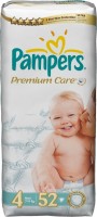 Одноразовые подгузники Pampers Premium Care Maxi (7-14 кг) 52 шт