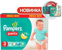 Одноразовые трусики-подгузники Pampers Pants Midi Мега 6-11 кг 120 шт