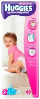 Одноразовые трусики-подгузники Huggies для девочек 5 13-17 кг 48 шт