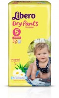 Одноразовые трусики-подгузники Libero Dry Pants Maxi + 10-14 кг 32 шт