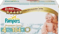 Одноразовые подгузники Pampers Premium Care Maxi 7-14 кг 104 шт