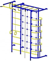 Детский спортивный комплекс ПКФ ТМКН Пионер С5СМ Синий желтый