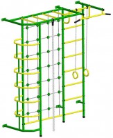 Детский спортивный комплекс ПКФ ТМКН Пионер С5СМ Зеленый желтый