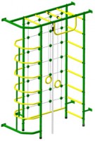 Детский спортивный комплекс ПКФ ТМКН Пионер 9М Зеленый жёлтый