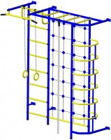 Детский спортивный комплекс ПКФ ТМКН Пионер С5С Синий желтый