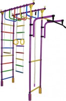 Детский спортивный комплекс Формула здоровья Великан-1С Плюс Фиолетовый радуга