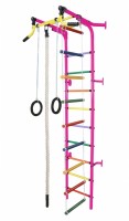 Детский спортивный комплекс Формула здоровья Журавлик-2А Плюс Розовый радуга
