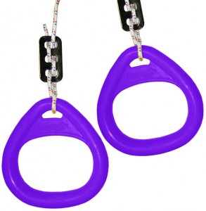Гимнастические кольца Формула здоровья КГ02А Фиолетовые