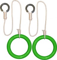 Гимнастические кольца Формула здоровья КГ01В Зеленые