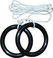 Гимнастические кольца Формула здоровья КГ01А Черные
