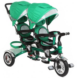 Велосипед для малыша Capella Twin Trike 360 Green