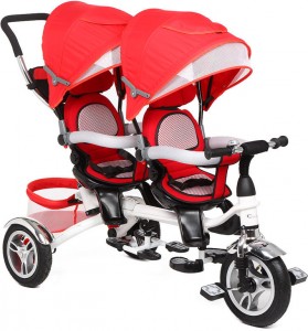 Велосипед для малыша Capella Twin Trike 360 Red