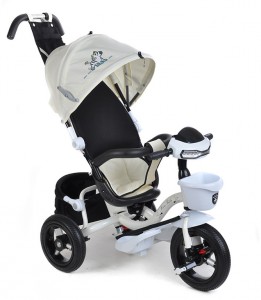 Велосипед для малыша Mars Mini trike Зебра 960 White