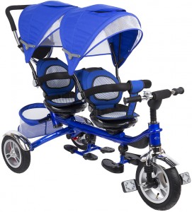 Велосипед для малыша Capella Twin Trike 360 Blue