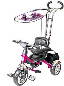 Велосипед для малыша RT Grand Print Deluxe Malina