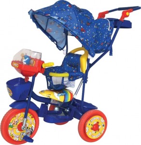 Велосипед для малыша 1TOY Т54094 Ну, погоди! Синий