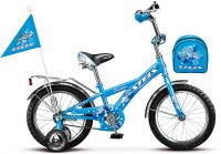 Детский велосипед для мальчиков Stels Dolphin 16 (2015) White blue