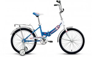 Детский велосипед для мальчиков Altair City Boy 20 compact (2017) White blue