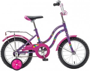 Детский велосипед для девочек Novatrack Tetris 18 (2017) Violet