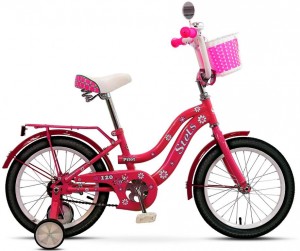 Детский велосипед для девочек Stels Pilot 120 16 10 (2017) Pink