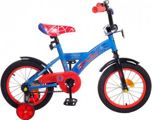 Детский велосипед для мальчиков Graffiti Человек-паук 14 Blue
