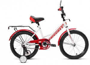 Детский велосипед Фрегат BF-1801 Белый красный