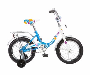 Детский велосипед для девочек Altair City GIRL 12 (2015) White blue