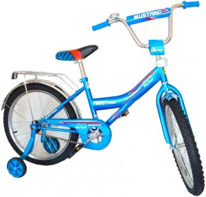 Детский велосипед для мальчиков Mustang BU20P-15 Blue