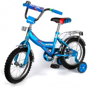 Детский велосипед для мальчиков Mustang BU18P-15 Blue