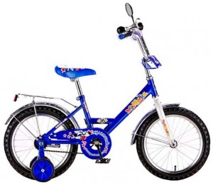 Детский велосипед для мальчиков MTR Мультяшка Multi 16 KG1601 Blue