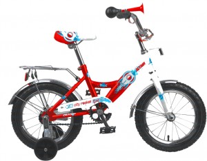 Детский велосипед для мальчиков Altair City boy 16 White Red