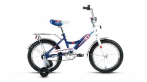 Детский велосипед для мальчиков Altair City boy 16 (2016) White blue