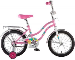 Детский велосипед для девочек Novatrack Tetris 16 (2018) Pink