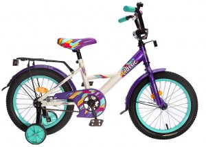 Детский велосипед Graffiti Classic RUS 16 White dark purple