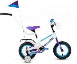 Детский велосипед Forward Meteor 12 (2017) White violet
