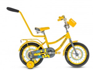 Детский велосипед для мальчиков Forward Funky Boy 14 (2017) Yellow